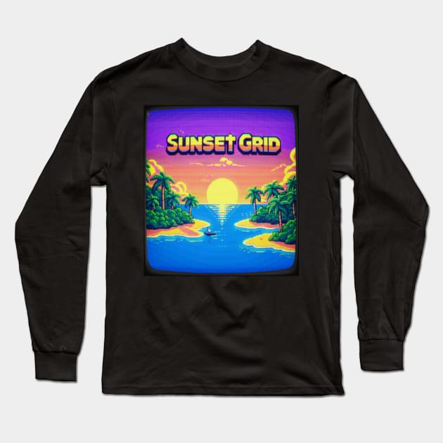 1 Million Long Sleeve T-Shirt by Sunset Grid